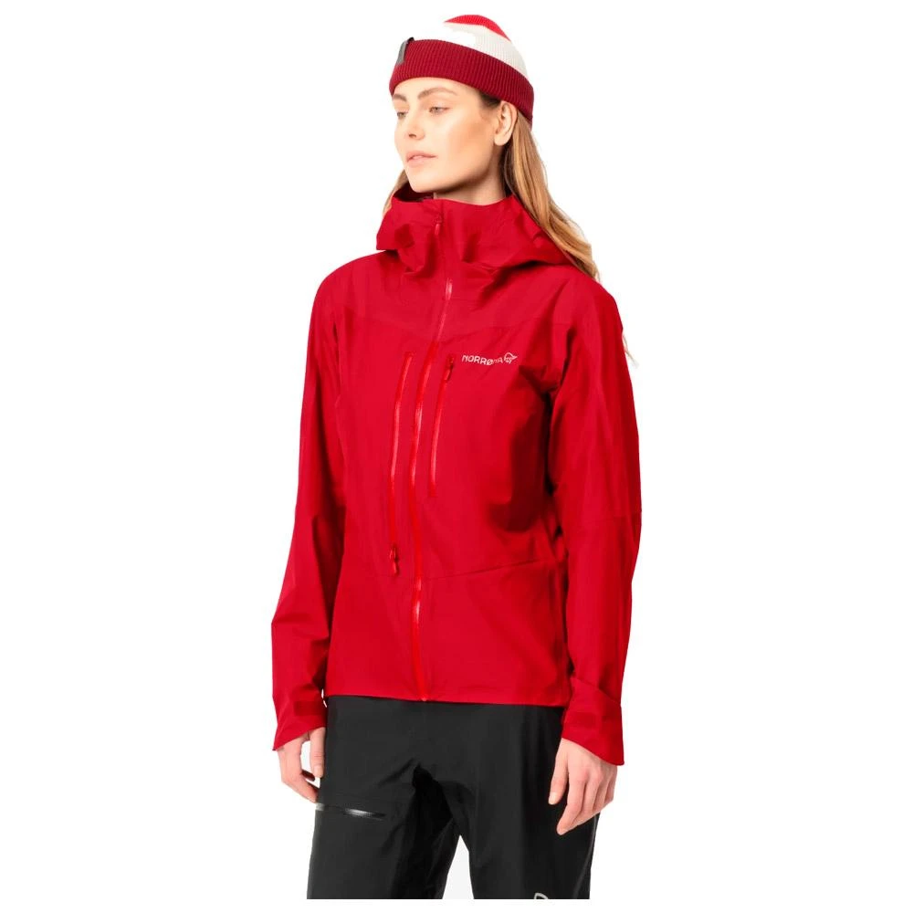 Bergsteigerjacke Norrona Falketind Gore-Tex Paclite W's Jkt Jester Red True Red 6 Bergsteigerjacke Norrona Falketind Gore-Tex Paclite W's Jkt Jester Red True Red – Bild 4