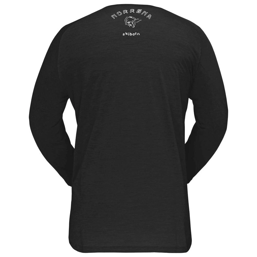 MTB Trikot Norrona Skibotn Wool 3/4 M's Caviar 4 MTB Trikot Norrona Skibotn Wool 3/4 M's Caviar – Bild 2