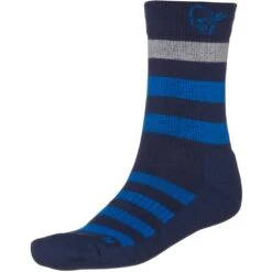 Norrona Falketind Mid Weight Merino Wandersocke - Indigo Night