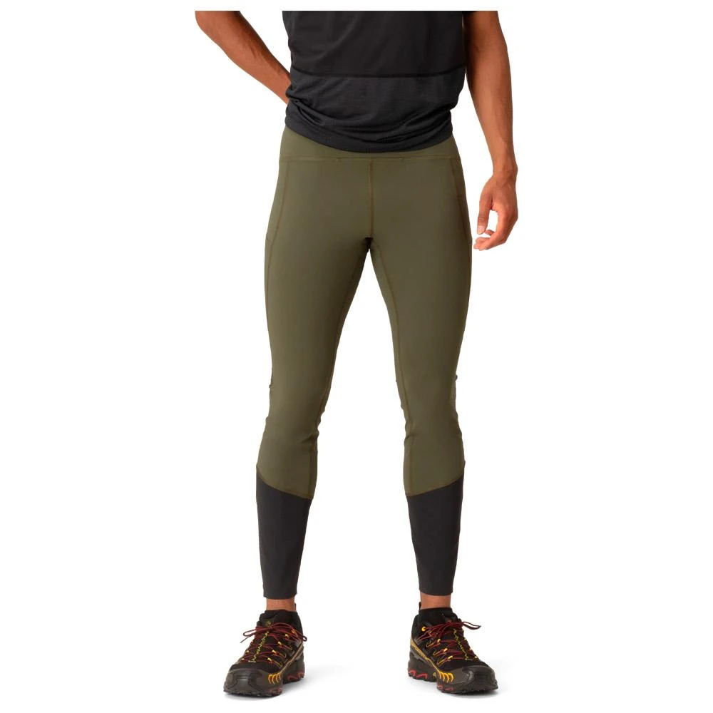 Trail-Leggings Norrona Senja Equaliser Stretch Tights M's Olive Night - Caviar 7 Trail-Leggings Norrona Senja Equaliser Stretch Tights M's Olive Night - Caviar – Bild 5