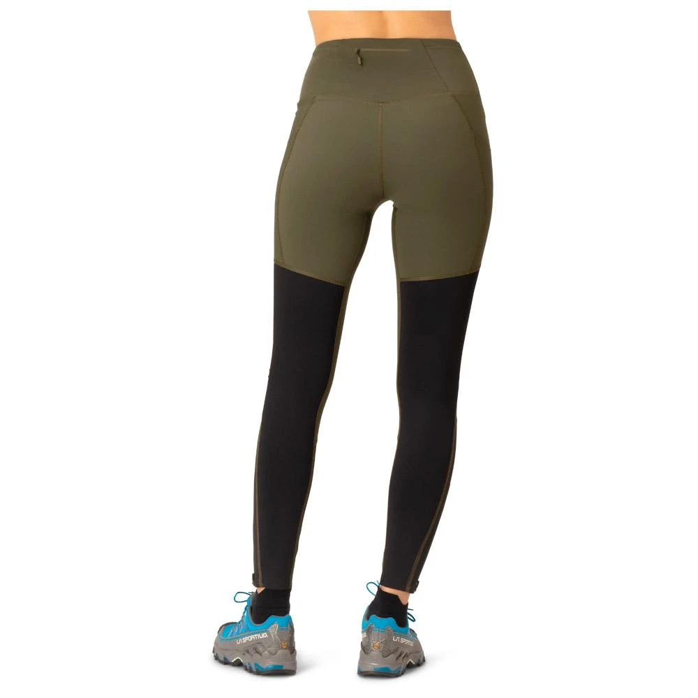 Trail-Leggings Norrona Senja Equaliser Stretch Tights W's Olive Night - Caviar 4 Trail-Leggings Norrona Senja Equaliser Stretch Tights W's Olive Night - Caviar – Bild 2