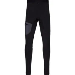 Norrona Trollveggen Warmwool2 Stretch Tights Herren - Caviar
