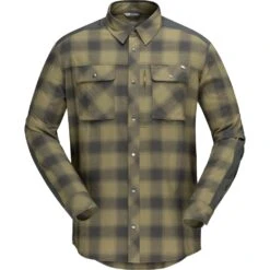 Norrona Svalbard Flanellhemd Herren - Olive Drab/Slate Grey 7 Norrona Svalbard Flanellhemd Herren - Olive Drab/Slate Grey -Norrona 358631 00 d 771527