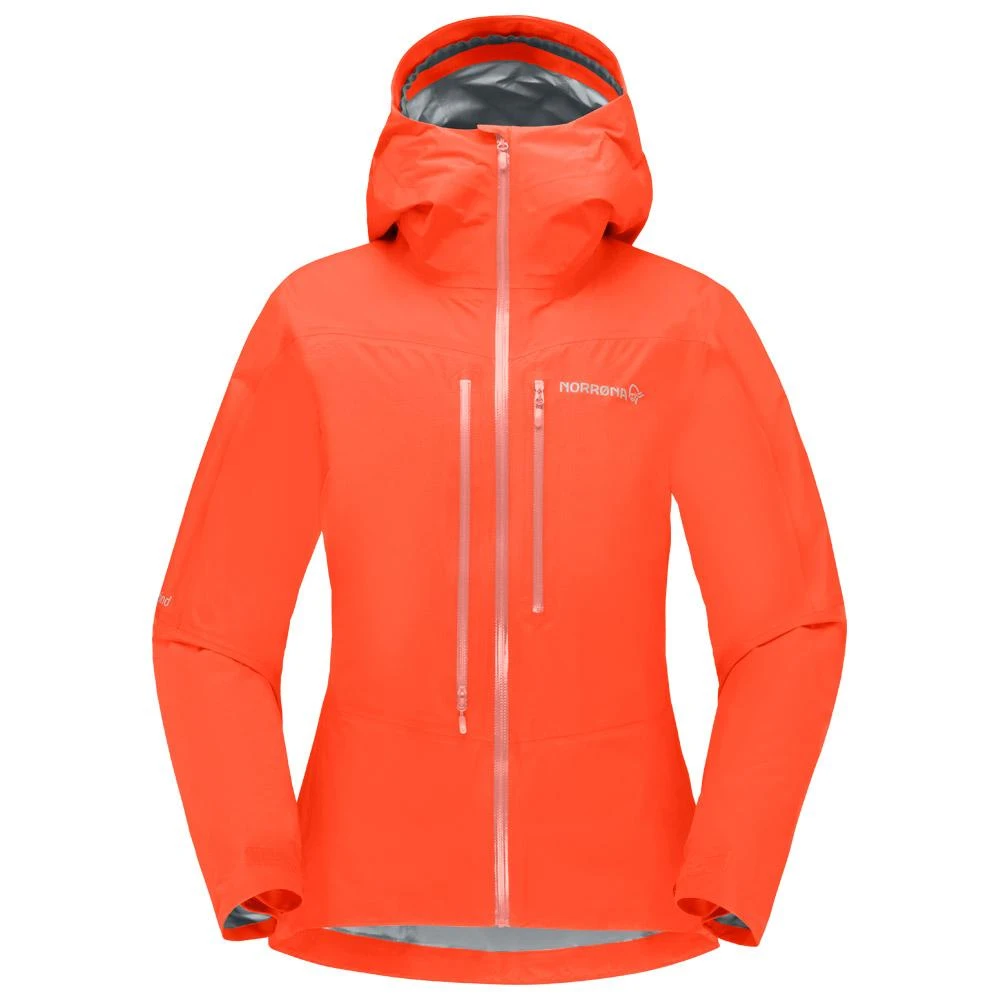 Bergsteigerjacke Norrona Falketind Gore-Tex Paclite W's Jkt Orange Alert 3 Bergsteigerjacke Norrona Falketind Gore-Tex Paclite W's Jkt Orange Alert