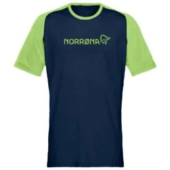 MTB Trikot Norrona Fjørå Equaliser Lightweight M's Foliage Indigo Night