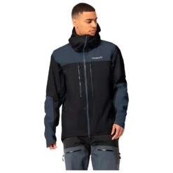 Funktionsjacke Norrona Trollveggen Gore-Tex Pro Light Jkt M's Caviar Cool Black -Norrona 5b93d2e32d234e914207bb275d5e8db620628941 E22NORRTEH1207309 4