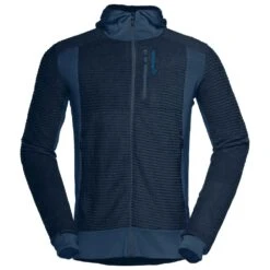 Fleece Norrona Falketind Alpha 120 Zip Hood Indigo Night