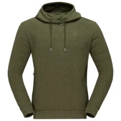 Sweatshirt Norrona Warm2 Hood M's Olive Night