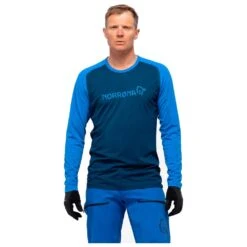 MTB Trikot Norrona Fjørå Equaliser Lightweight LS Olympian Blue Indigo Night -Norrona 7b05eecefccccfcdfe673fd7f4df87a6f9f84f61 E22NORRVTT1207559 4
