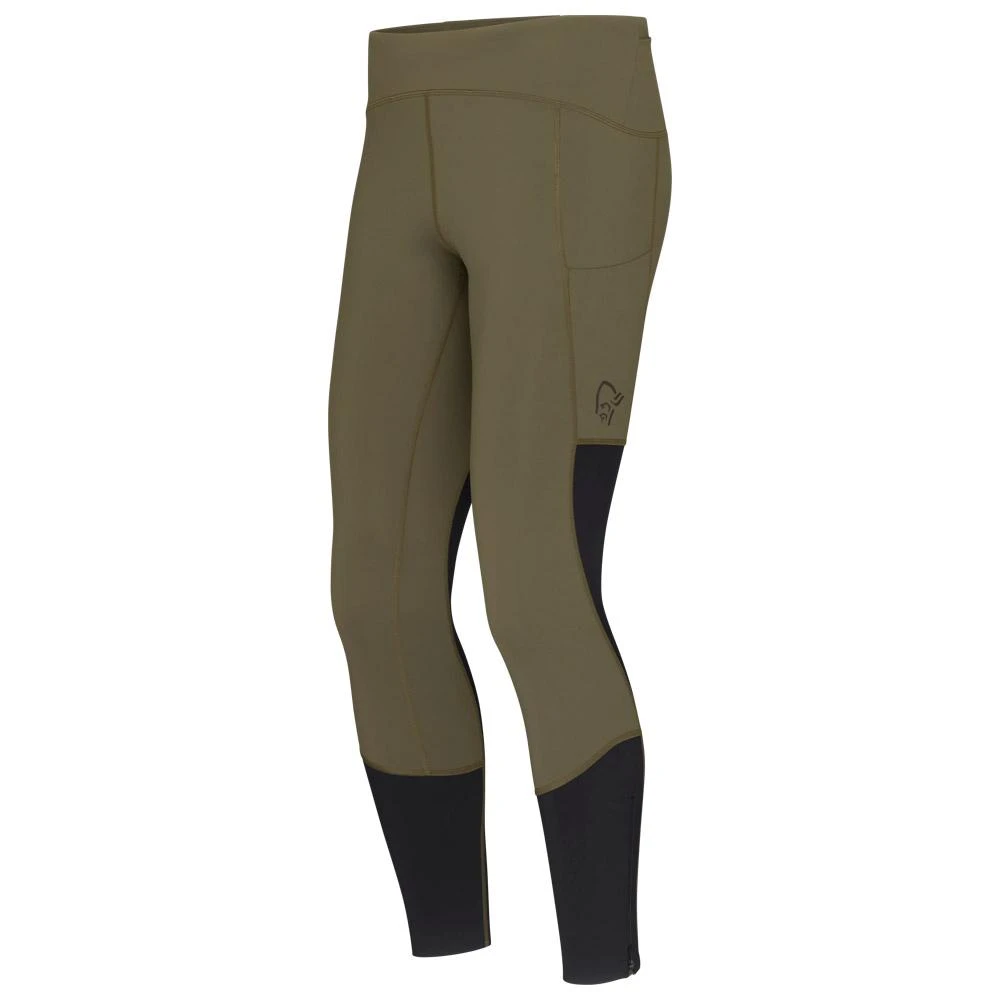 Trail-Leggings Norrona Senja Equaliser Stretch Tights M's Olive Night - Caviar 5 Trail-Leggings Norrona Senja Equaliser Stretch Tights M's Olive Night - Caviar – Bild 3