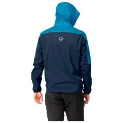 Technische Jacke Norrona Falketind Aero60 Hood M's Hawaïïan Surf / Indigo Ni -Norrona 815f17718cda647a20ea11785c412869b761a24a E22NORRTEH1204944 6