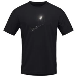 T-Shirt Norrona 29 Cotton Tamok Moon T-Shirt Caviar