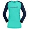 MTB Trikot Norrona Fjørå Equaliser Lightweight LS W's Arcadia Indigo Night