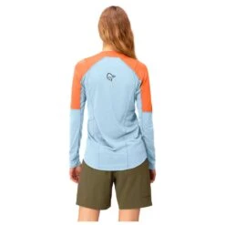 Trail T-Shirt Norrona Senja Equaliser Lightweight Long Sleeve W's Flamingo -Norrona adf86f7bac297d83e89eb046a8255a99664b841c E23NORRACC3342833 6