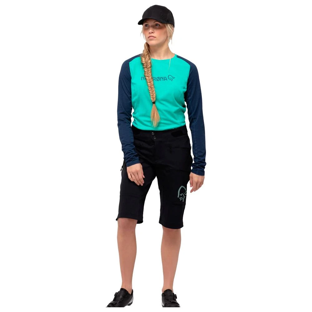 MTB Shorts Norrona Fjørå Flex1 Heavy Duty W's Caviar Castor Grey 7 MTB Shorts Norrona Fjørå Flex1 Heavy Duty W's Caviar Castor Grey – Bild 5