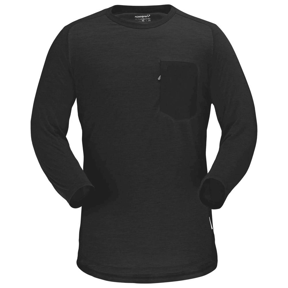 MTB Trikot Norrona Skibotn Wool 3/4 M's Caviar 3 MTB Trikot Norrona Skibotn Wool 3/4 M's Caviar