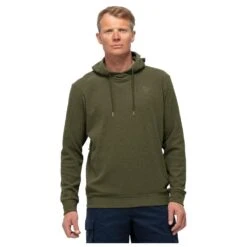Sweatshirt Norrona Warm2 Hood M's Olive Night -Norrona d046930894742e9fe5600f2836a8ec9523bde4c0 H23NORRTTH2262482 4