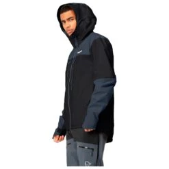 Funktionsjacke Norrona Trollveggen Gore-Tex Pro Light Jkt M's Caviar Cool Black -Norrona d22425a8f7dc62817d71b351fe38eaa7e69555c9 E22NORRTEH1207309 5