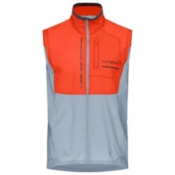 Trail-Jacke Norrona Senja Aero90 Vest M's Arednalin - Blue Fog