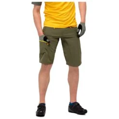MTB Shorts Norrona Fjørå Flex1 Mid Weight M's Olive Night Lemon Chrome -Norrona e3429de935886f79262d30af0ffe231fa64c555f E22NORRVTT1207840 5