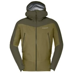 Wanderjacke Norrona Falketind Gore-Tex Jkt M's Olive Night Olive Drab