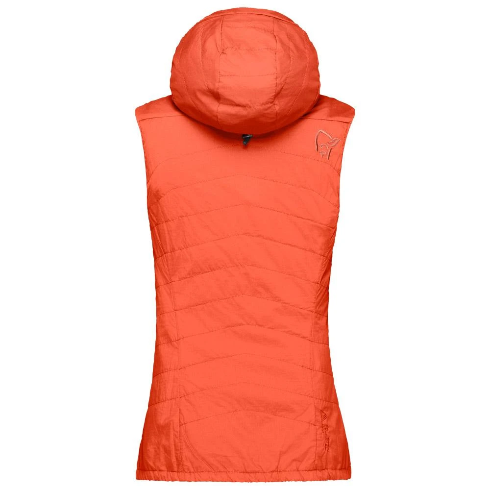 Westen Norrona Women's Lyngen Alpha90 Vest Orange Alert 4 Westen Norrona Women's Lyngen Alpha90 Vest Orange Alert – Bild 2