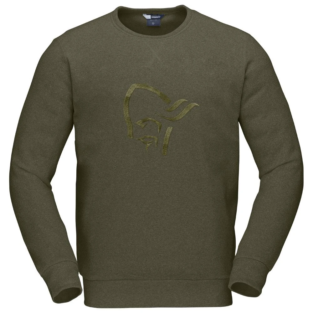 Sweatshirt Norrona Crew Neck Unisex Olive Night 3 Sweatshirt Norrona Crew Neck Unisex Olive Night