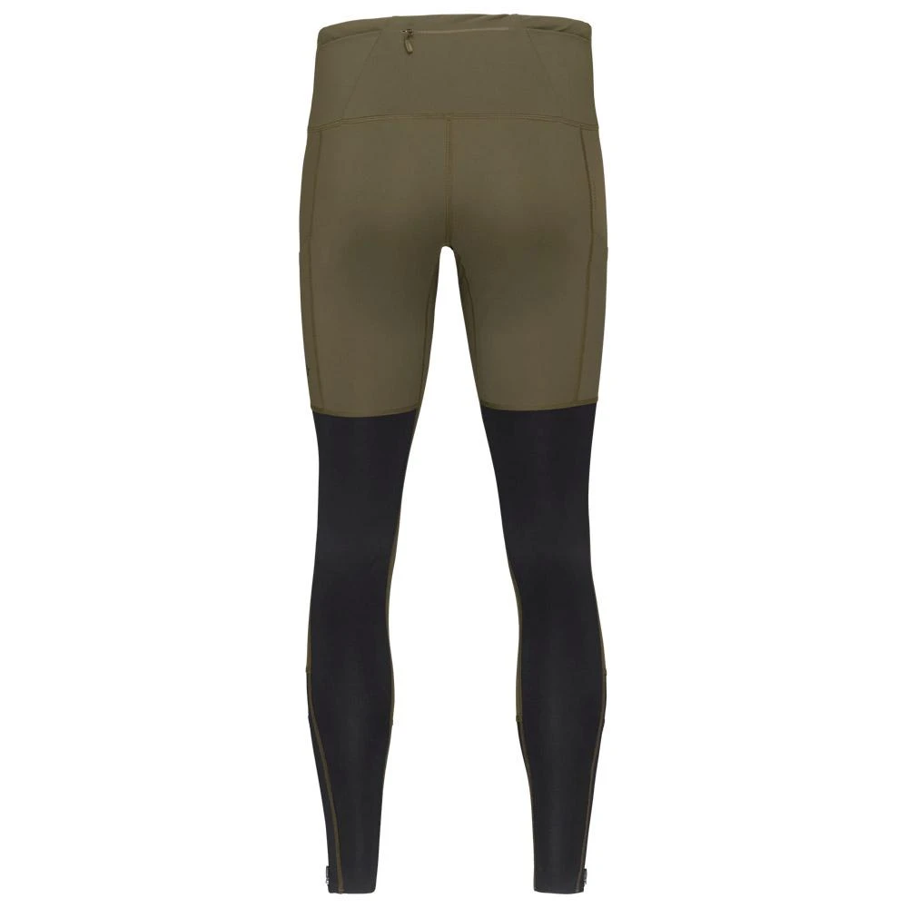 Trail-Leggings Norrona Senja Equaliser Stretch Tights M's Olive Night - Caviar 4 Trail-Leggings Norrona Senja Equaliser Stretch Tights M's Olive Night - Caviar – Bild 2