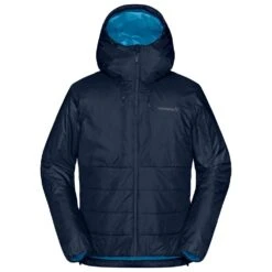 Daunenjacke Norrona Trollveggen Primaloft100 Zip Hood M's Indigo Night