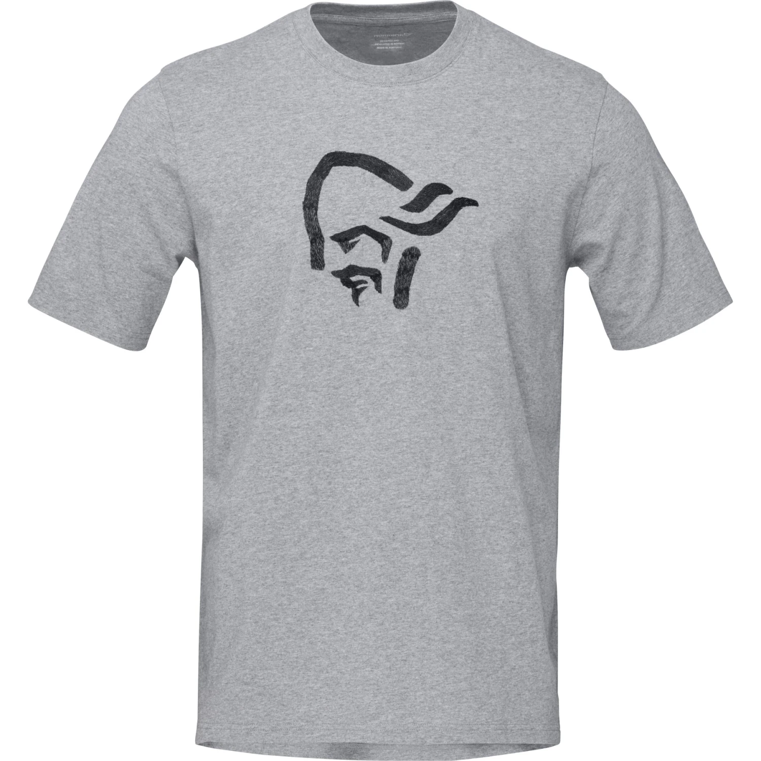 Norrona /29 Cotton Material Viking T-Shirt Herren - Grey Melange 4 Norrona /29 Cotton Material Viking T-Shirt Herren - Grey Melange – Bild 2