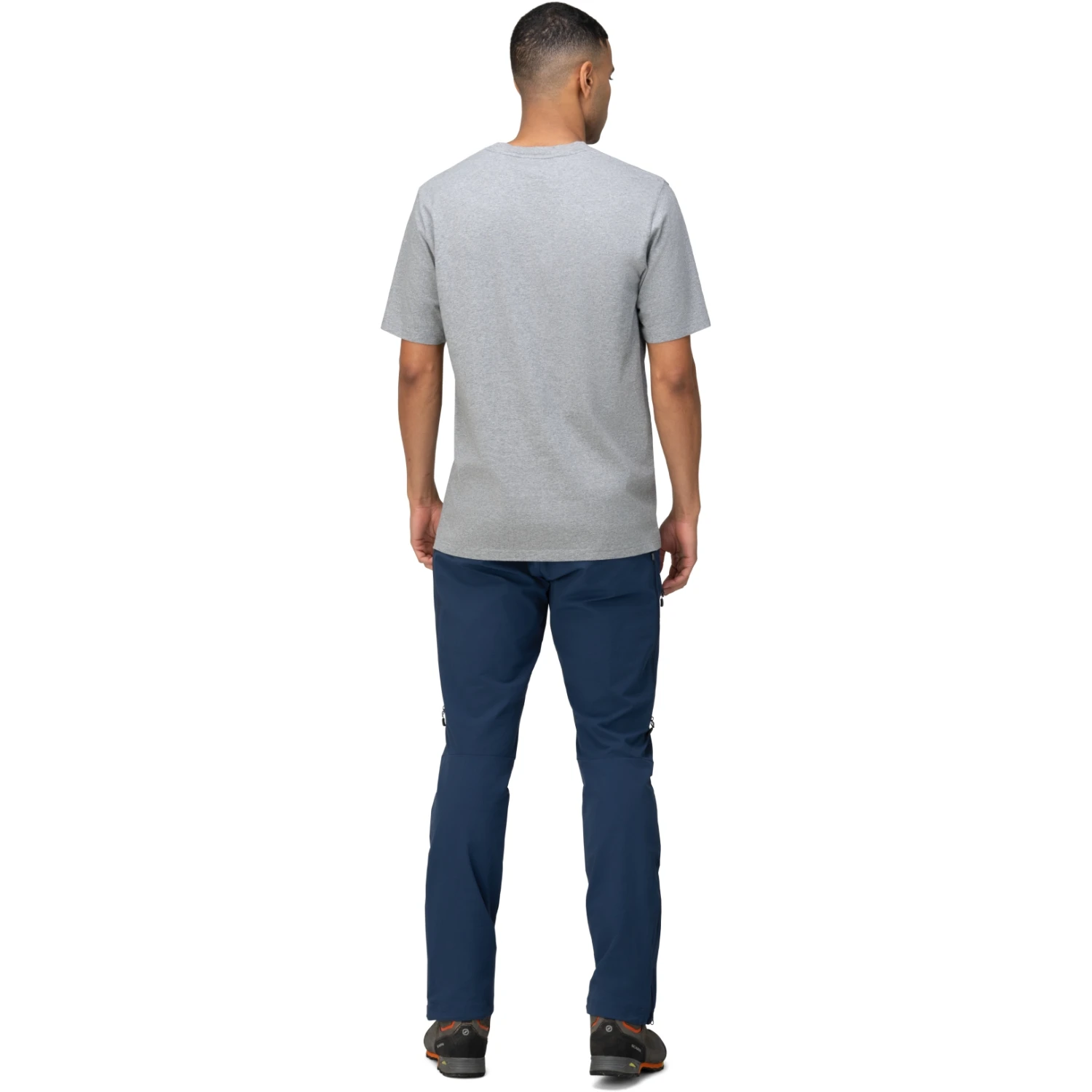 Norrona /29 Cotton Material Viking T-Shirt Herren - Grey Melange 7 Norrona /29 Cotton Material Viking T-Shirt Herren - Grey Melange – Bild 5