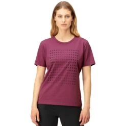 Norrona /29 Cotton Matrix T-Shirt Damen - Violet Quartz