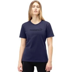 Norrona /29 Cotton Norrøna Viking T-Shirt Damen - Indigo Night