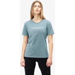 Norrona /29 Cotton Norrøna Viking T-Shirt Damen - Tourmaline 8 Norrona /29 Cotton Norrøna Viking T-Shirt Damen - Tourmaline -Norrona norrona 29 cotton norrona viking t shirt women tourmaline model 1 1151644