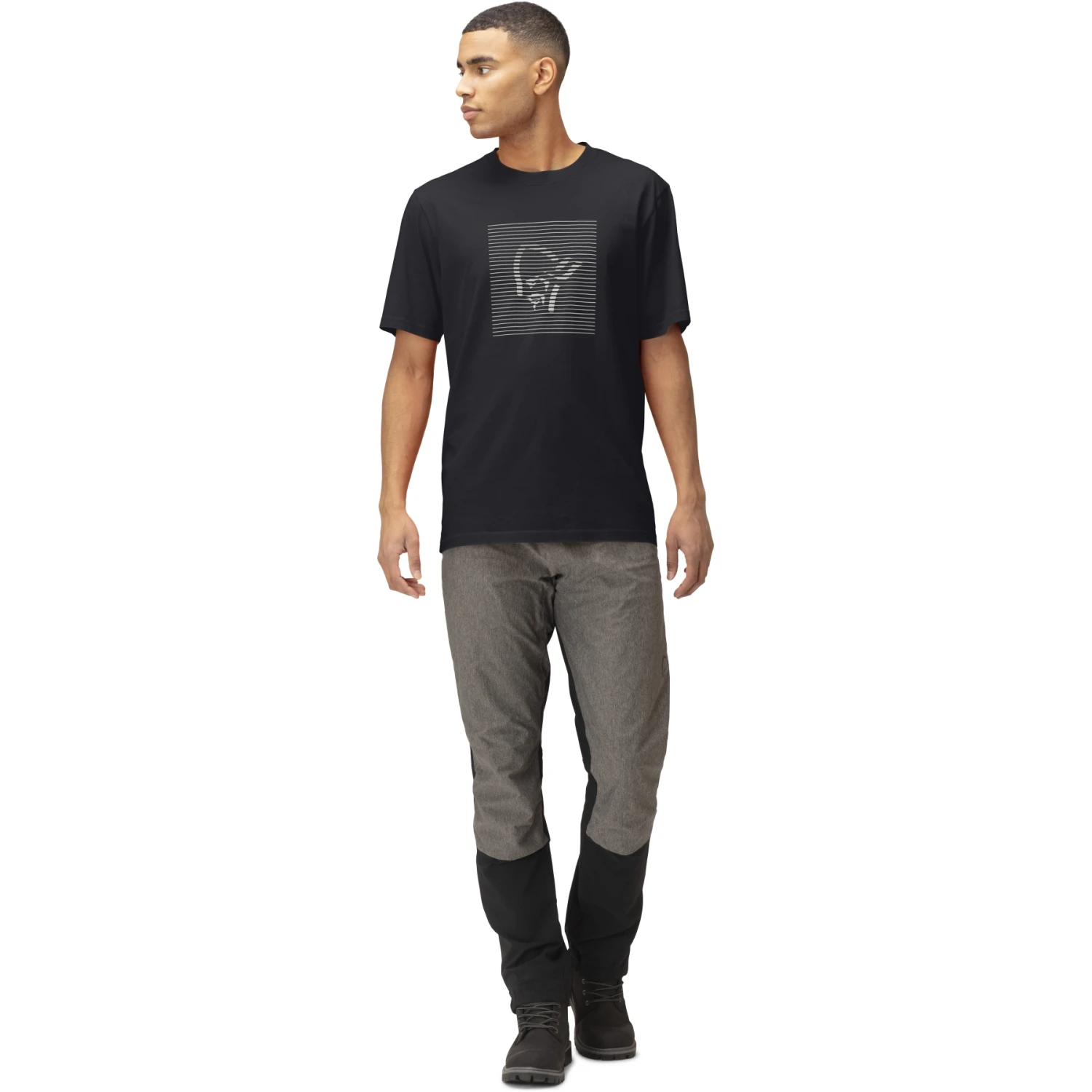 Norrona /29 Cotton Shutter Viking T-Shirt Herren - Caviar 6 Norrona /29 Cotton Shutter Viking T-Shirt Herren - Caviar – Bild 4