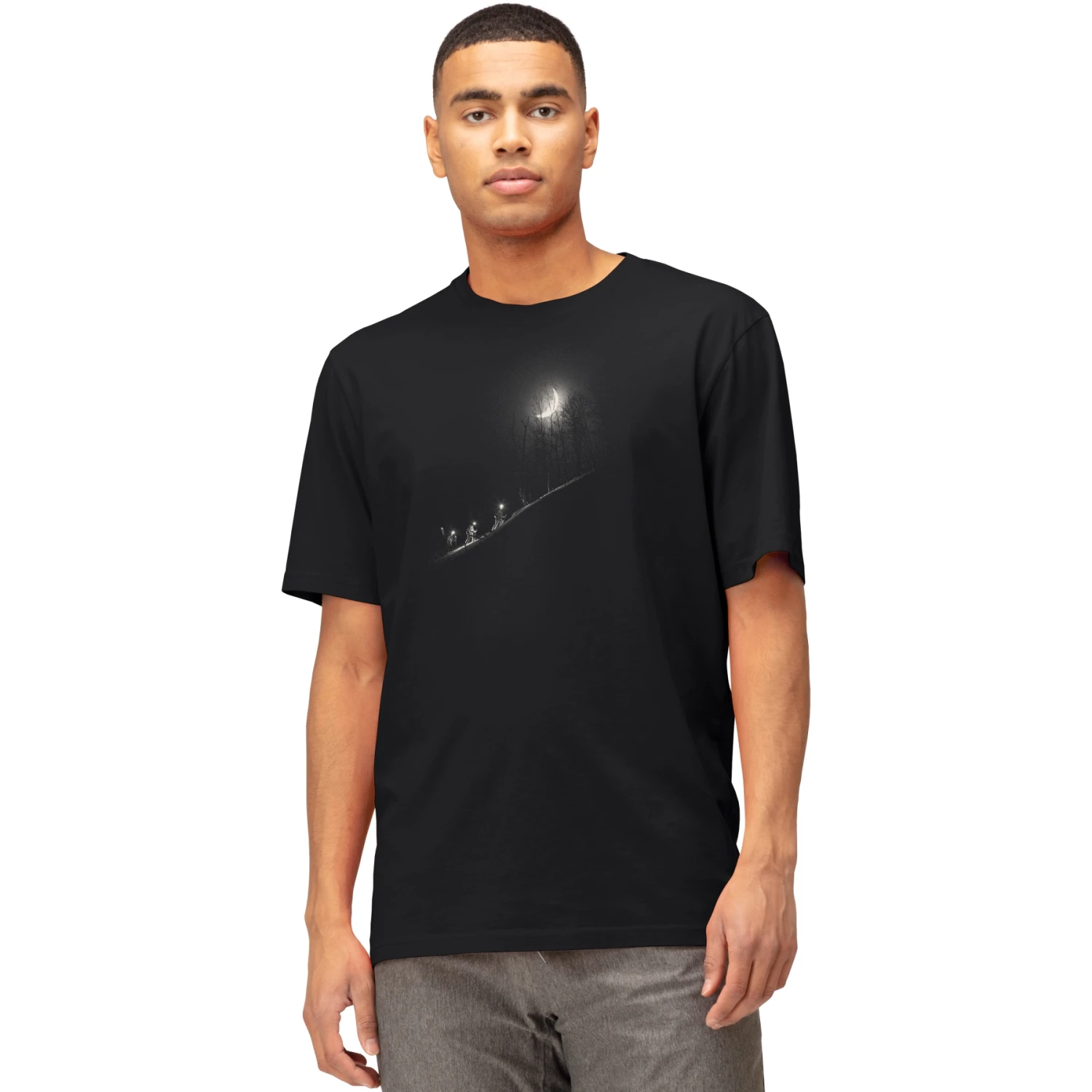 Norrona /29 Cotton Tamok Moon T-Shirt Herren - Caviar 3 Norrona /29 Cotton Tamok Moon T-Shirt Herren - Caviar