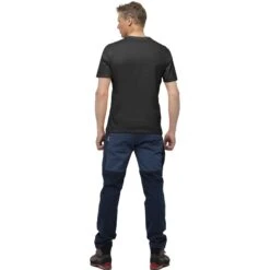 Norrona /29 Cotton Viking T-Shirt Herren - Caviar/Snowdrop -Norrona norrona 29 cotton viking t shirt men caviar snowdrop 4 1259332