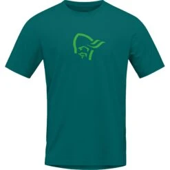 Norrona /29 Cotton Viking T-Shirt Herren - Everglade -Norrona norrona 29 cotton viking t shirt men everglade 2 1519298