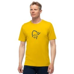 Norrona /29 Cotton Viking T-Shirt Herren - Sulphur