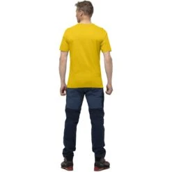 Norrona /29 Cotton Viking T-Shirt Herren - Sulphur -Norrona norrona 29 cotton viking t shirt men sulphur model 2 1400229