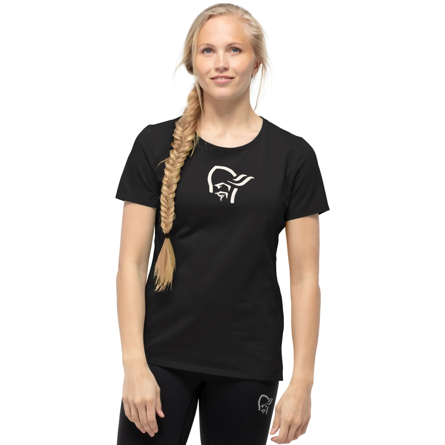 Norrona /29 Cotton Viking T-Shirt Damen - Caviar 3 Norrona /29 Cotton Viking T-Shirt Damen - Caviar