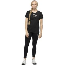 Norrona /29 Cotton Viking T-Shirt Damen - Caviar 10 Norrona /29 Cotton Viking T-Shirt Damen - Caviar -Norrona norrona 29 cotton viking t shirt women caviar 3 1344670