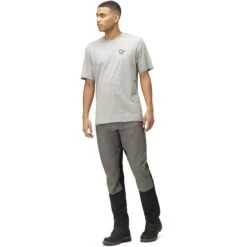 Norrona /29 Cotton Vikinghead Embroidery T-Shirt Herren - Grey Melange 10 Norrona /29 Cotton Vikinghead Embroidery T-Shirt Herren - Grey Melange -Norrona norrona 29 cotton vikinghead embroidery t shirt men grey melange 3 1344734