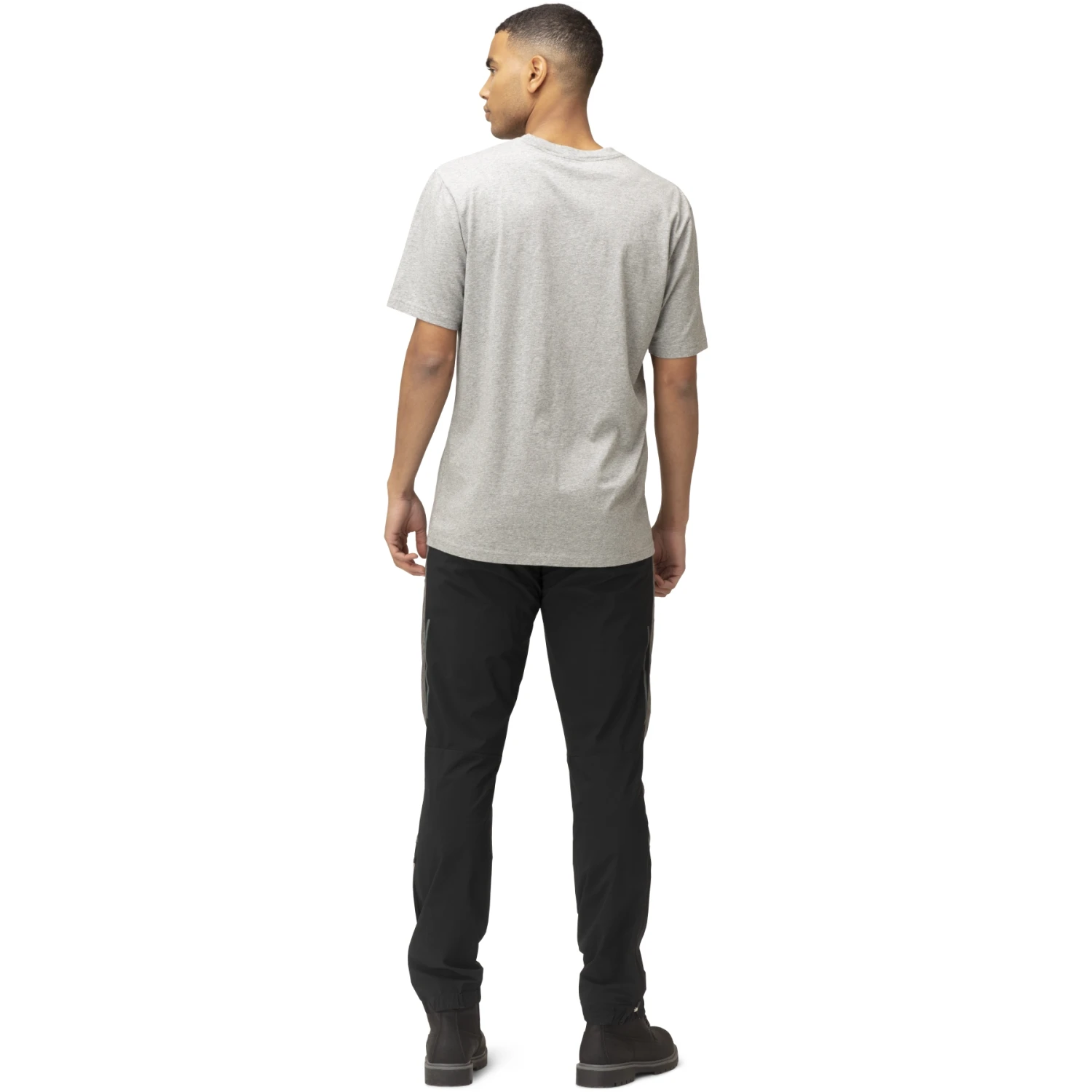 Norrona /29 Cotton Vikinghead Embroidery T-Shirt Herren - Grey Melange 7 Norrona /29 Cotton Vikinghead Embroidery T-Shirt Herren - Grey Melange – Bild 5