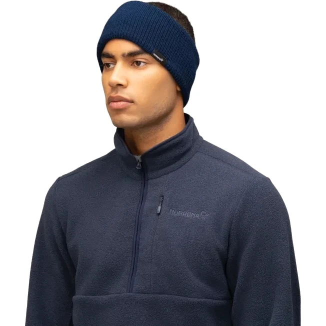 Norrona /29 Heavy MerinoUll Stirnband - Indigo Night Melange 4 Norrona /29 Heavy MerinoUll Stirnband - Indigo Night Melange – Bild 2