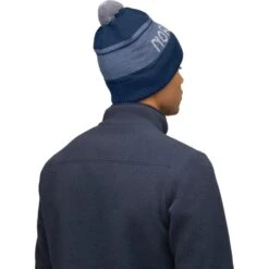 Norrona /29 Heavy MerinoUll Logo Mütze - Indigo Night Melange -Norrona norrona 29 heavy merinoull logo beanie indigo night melange 3 1519325