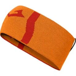 Norrona /29 Mega Logo Stirnband - Orange Popsicle/Arednalin