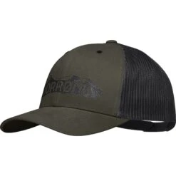 Norrona /29 Trucker Mesh Snap Back Cap - Olive Night/Caviar