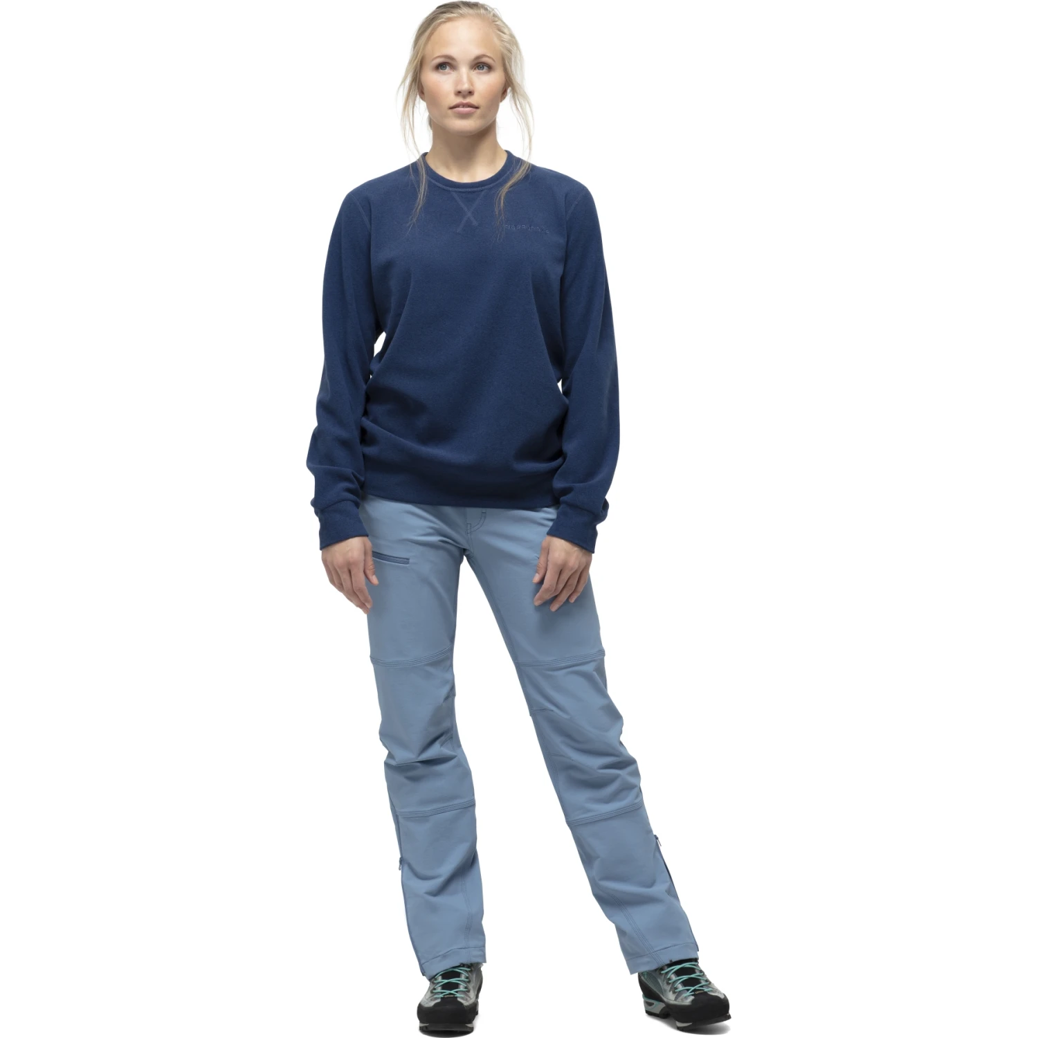 Norrona Crew Neck Sweatshirt Unisex - Indigo Night 7 Norrona Crew Neck Sweatshirt Unisex - Indigo Night – Bild 5