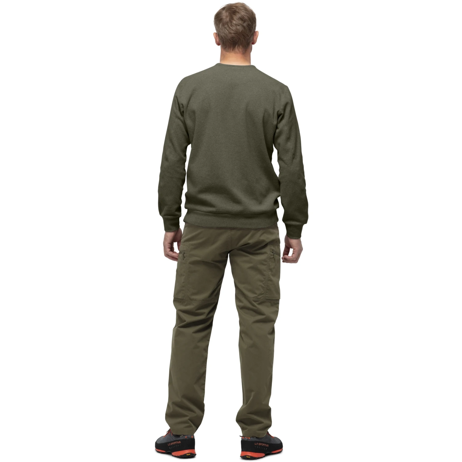 Norrona Crew Neck Sweatshirt Unisex - Olive Night 7 Norrona Crew Neck Sweatshirt Unisex - Olive Night – Bild 5